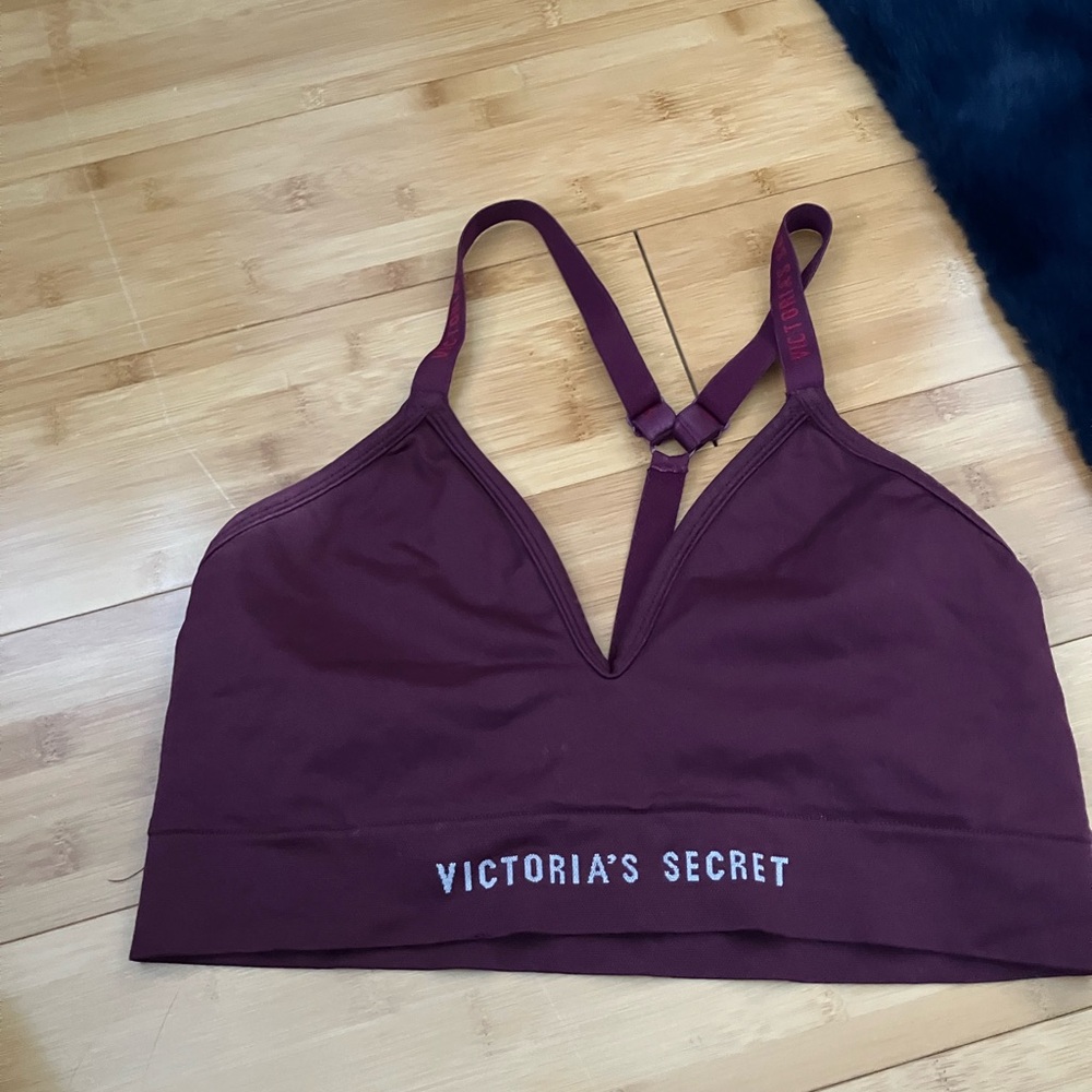 Victoria’s Secret maroon bralette size extra large